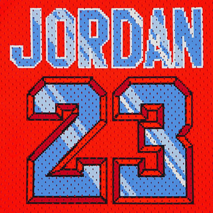 Jordan 23 Trikot Shorts Set (2 Piece) Unisex Baby Rompers & Sets rood 104 Kleding