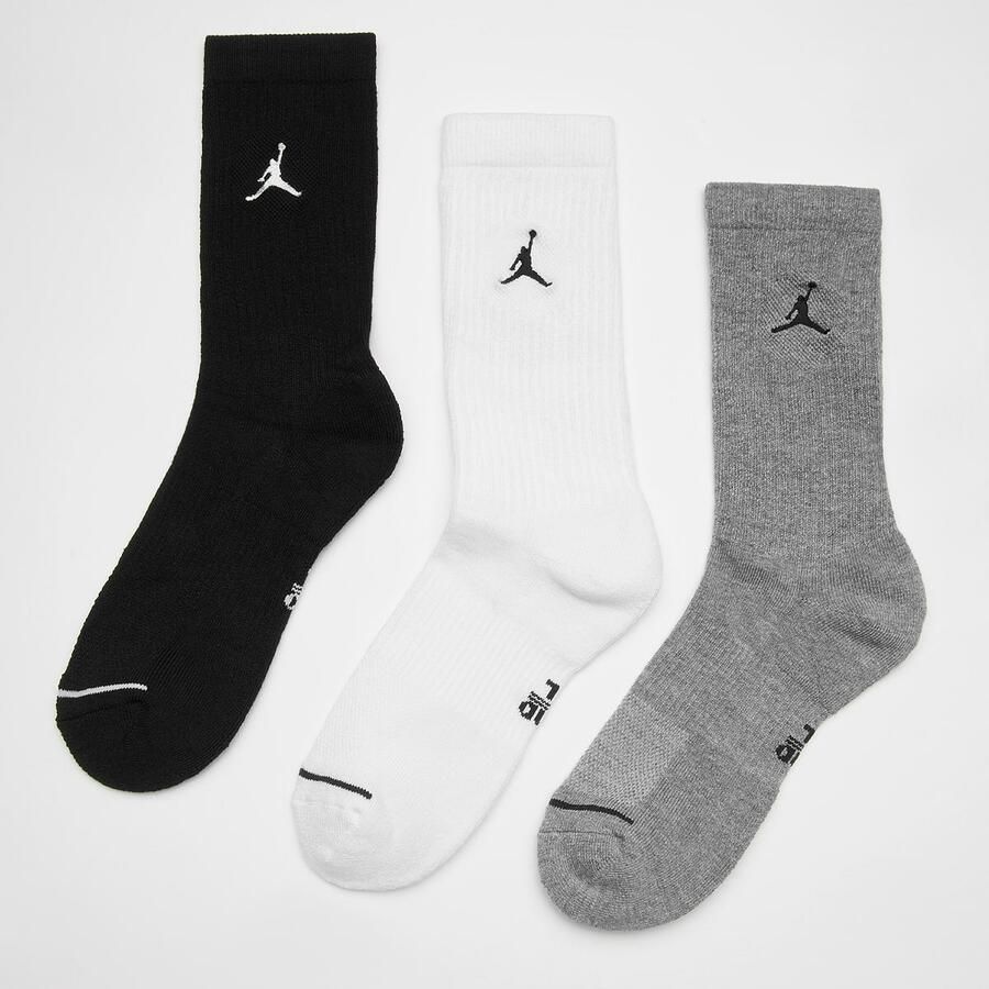 Jordan Everyday Crew Socks (3 Pack) Lang Kleding multicolor maat: 42-46 beschikbare maaten:38-42-46 34-38 - Foto 2