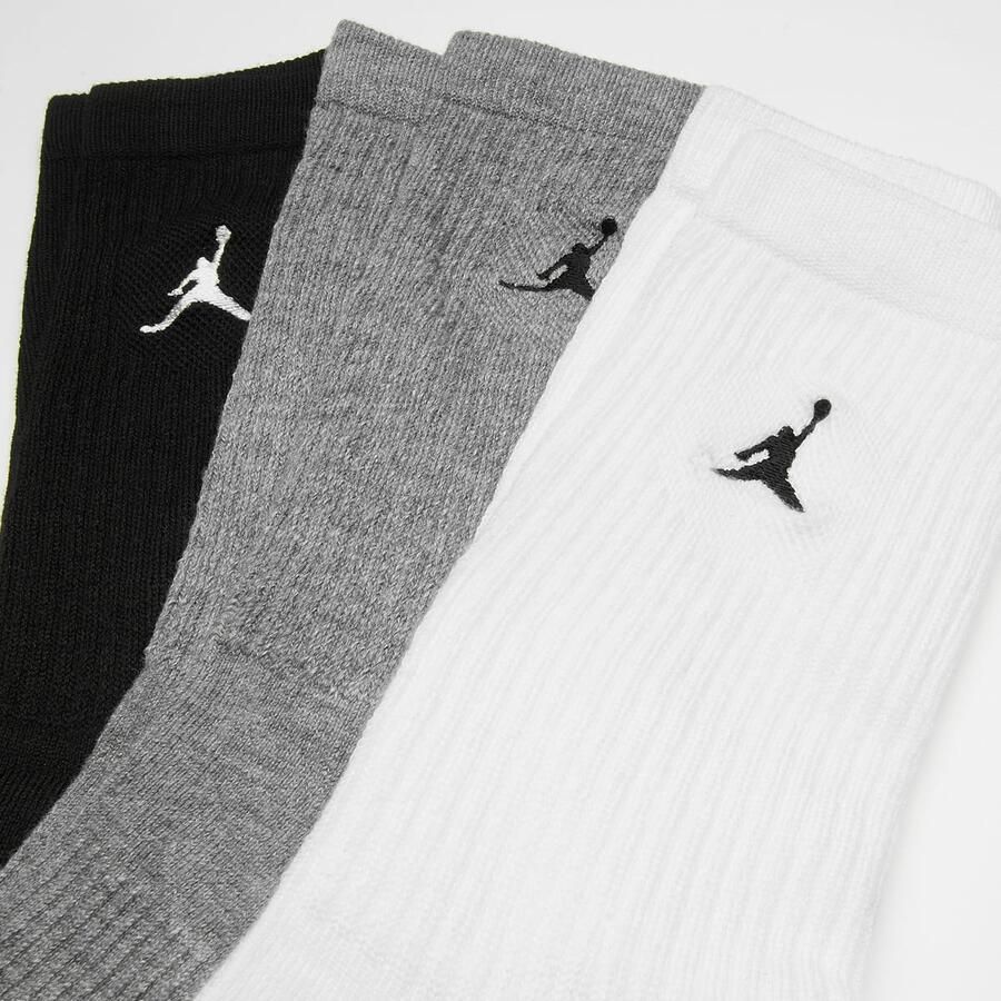 Jordan Everyday Crew Socks (3 Pack) Lang Kleding multicolor maat: 42-46 beschikbare maaten:38-42-46 34-38