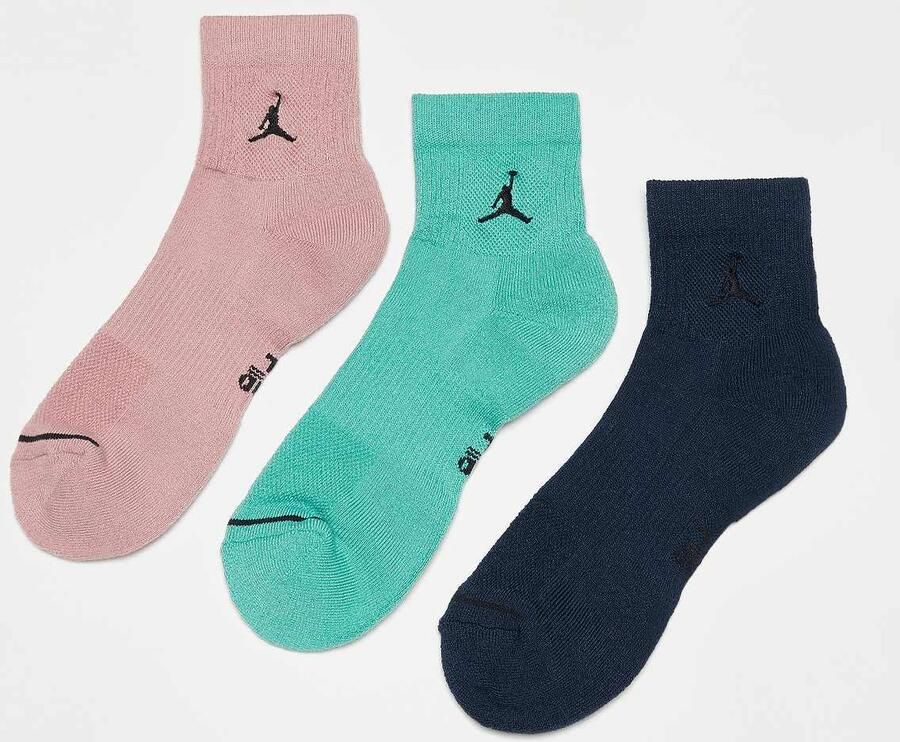 Jordan 3 PACK Everyday Max Ankle Unisex Sokken multicolor Maat 34-38 Kleding - Foto 2