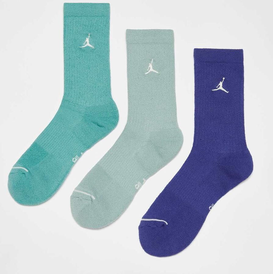 Jordan 3 PACK Everyday Max Crew Unisex Sokken blauw Maat 42-46 Kleding - Foto 2