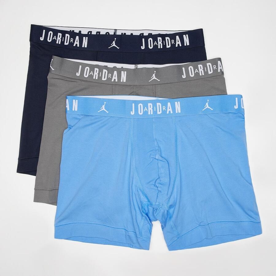 Jordan Flight Cotton Core Boxer Brief (3 Pack) Boxershorts Heren university blue maat: XL beschikbare maaten:S M L XL - Foto 2