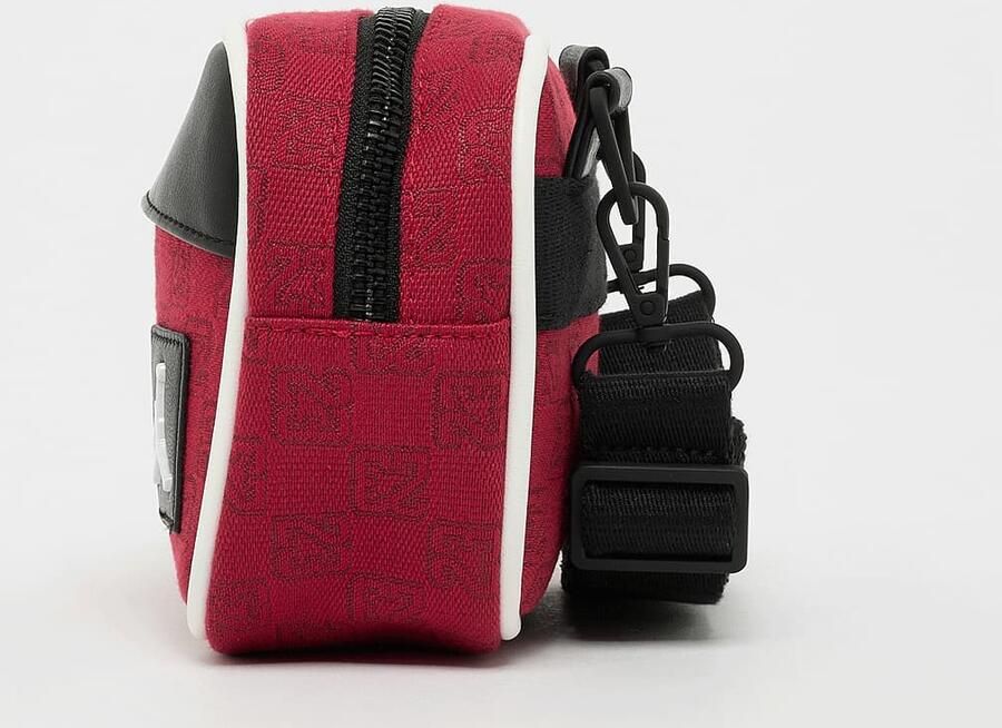 Jordan 30 Monogram Camera Bag Unisex Schoudertassen rood Maat ONE SIZE Accessoires