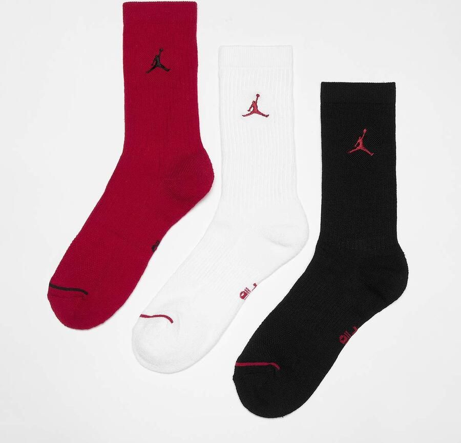 Jordan 6 PACK Everyday Cushioned Crew Socks Unisex Sokken multicolor Maat 34-38 Kleding - Foto 2