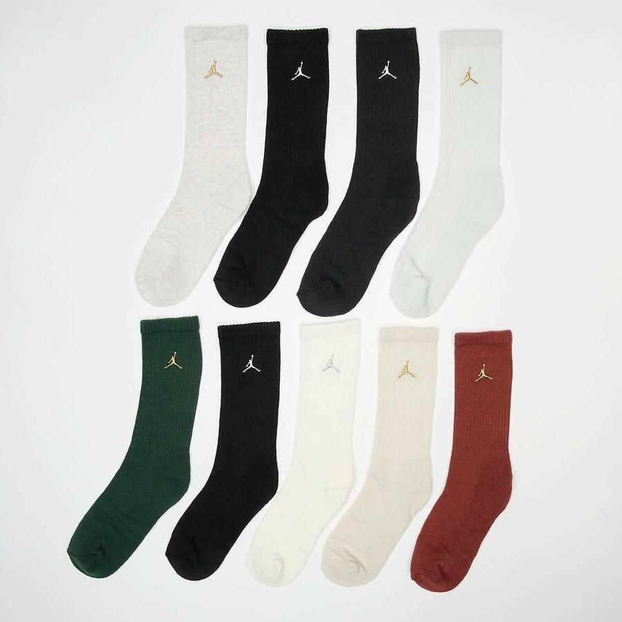 Jordan 9 PACK JDN HOLIDAY CREW GIFT BOX sail Unisex Sokken multicolor Maat 9Y-11Y Kleding - Foto 3