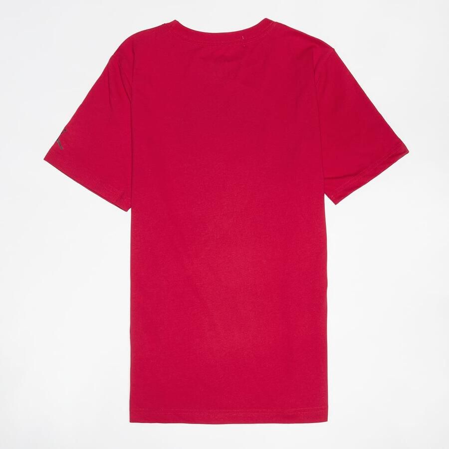 Jordan Air Eighty Five Crew Short Sleeve Tee Unisex T-Shirts rood Maat 128-132 Kleding