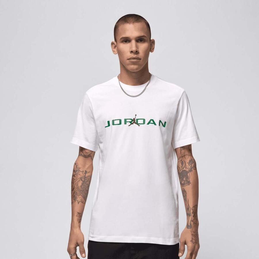 Jordan Air Short Sleeve Tee Men T-Shirts & Polo's wit Maat S Kleding - Foto 3