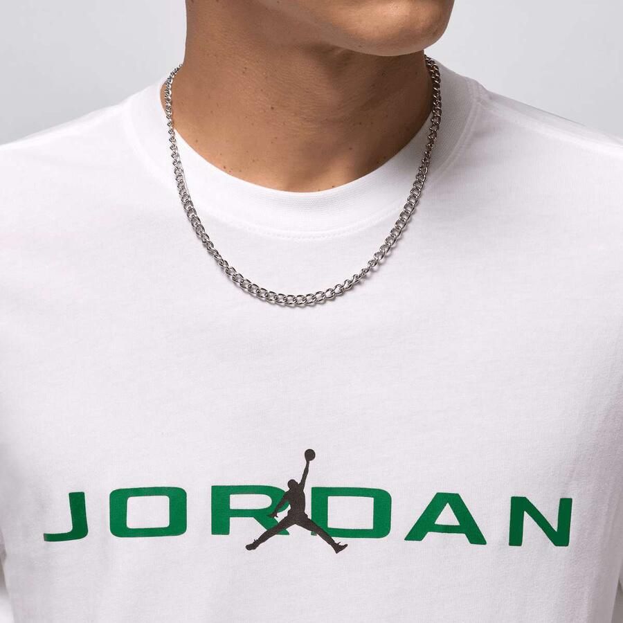 Jordan Air Short Sleeve Tee Men T-Shirts & Polo's wit Maat S Kleding - Foto 2