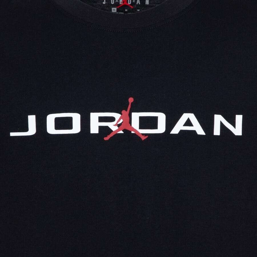 Jordan Air Stretch Tee Unisex T-Shirts zwart Maat 128-132 Kleding