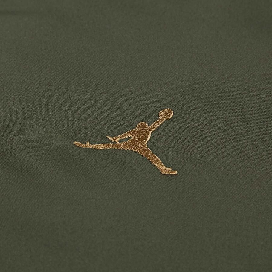 Jordan Big Logo Hooded Bomber Unisex Puffer jackets groen Maat 132-147 Kleding