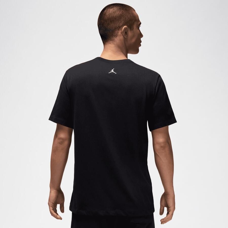 Jordan Brand Dot MJ Shortsleeve Crew Men T-Shirts & Polo's zwart Maat S Kleding - Foto 1
