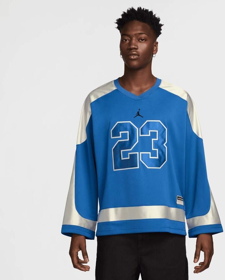 Jordan BRK CLGTE Hockey Jersey Men Longsleeves blauw Maat S Kleding - Foto 2
