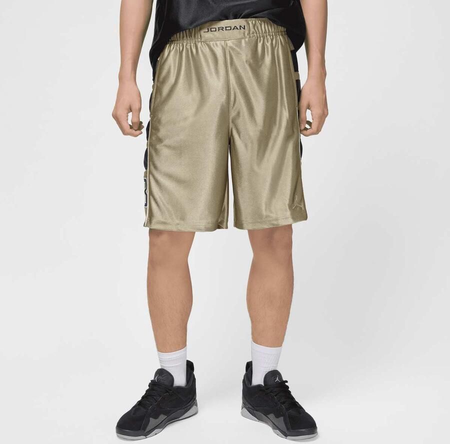 Jordan Brooklyn Cat Scratch Shorts Men Sportshorts beige Maat XL Kleding - Foto 3