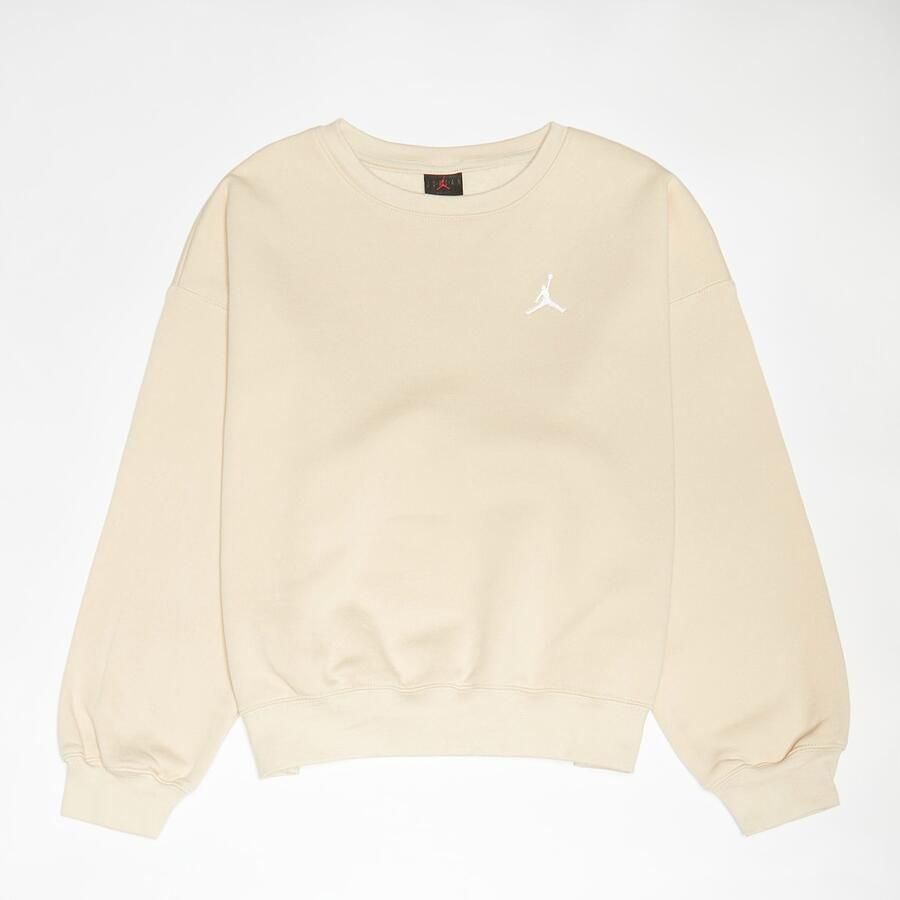 Jordan Brooklyn Essential Crew Unisex Hoodies & Sweaters beige Maat 128-140 Kleding - Foto 3