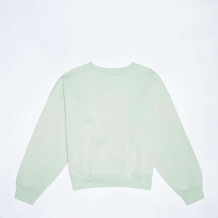 Jordan Brooklyn Essential Crew Unisex Hoodies & Sweaters groen Maat 122-128 Kleding