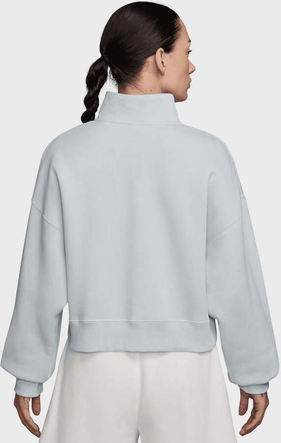 Jordan Brooklyn Fleece 1 4-Zip Top Wo Kleding blauw Maat XS - Foto 2