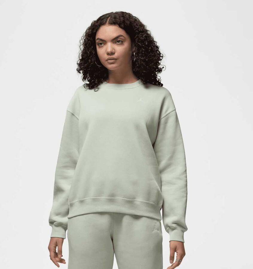 Jordan Brooklyn Fleece Crew Sweatshirt Women Hoodies & Sweaters groen Maat XS Kleding - Foto 3