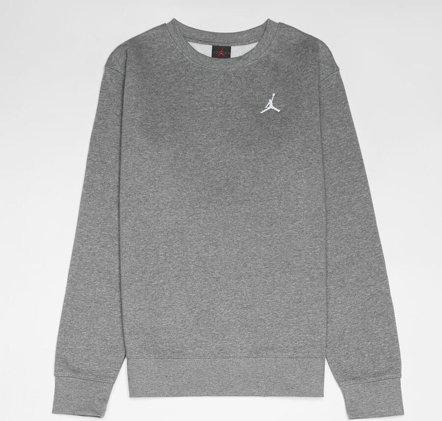 Jordan Brooklyn Fleece Essential Crew Unisex Hoodies & Sweaters grijs Maat 128-132 Kleding - Foto 2