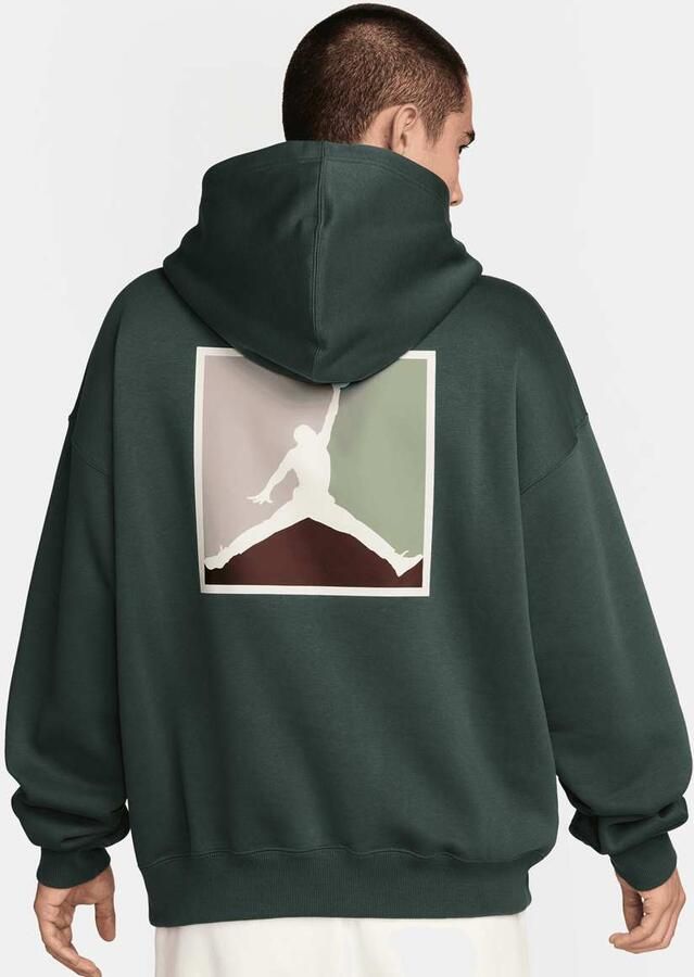 Jordan Brooklyn Fleece Graphic Hoodie Men Hoodies & Sweaters groen Maat XL Kleding - Foto 3