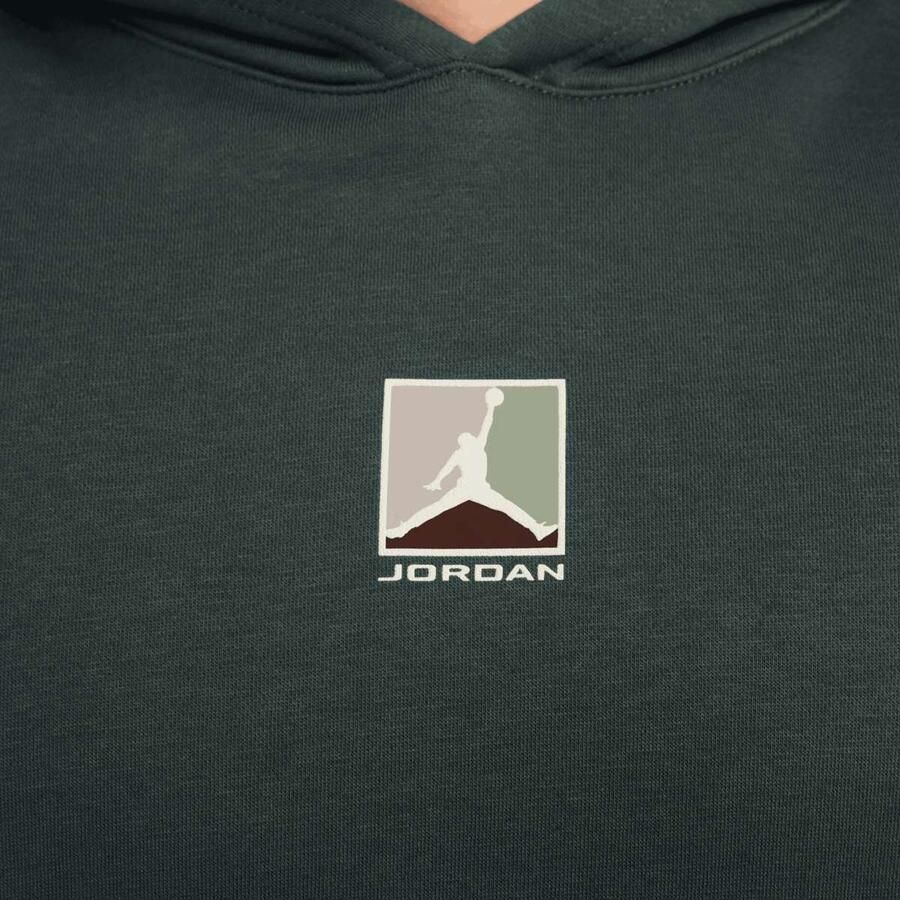 Jordan Brooklyn Fleece Graphic Hoodie Men Hoodies & Sweaters groen Maat XL Kleding