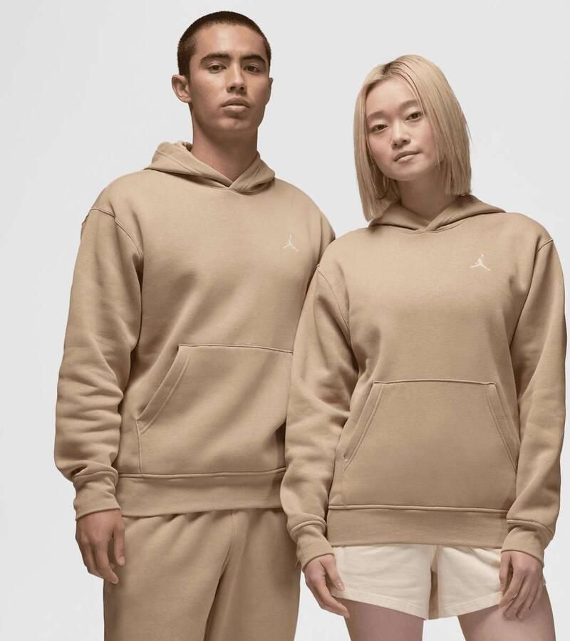Jordan Brooklyn Fleece Hoodie Men Hoodies & Sweaters beige Maat L Kleding - Foto 3