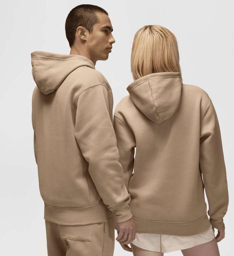 Jordan Brooklyn Fleece Hoodie Men Hoodies & Sweaters beige Maat L Kleding - Foto 2