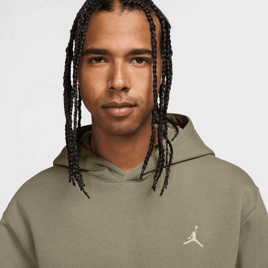 Jordan Brooklyn Fleece Hoodie Men Hoodies & Sweaters groen Maat XL Kleding