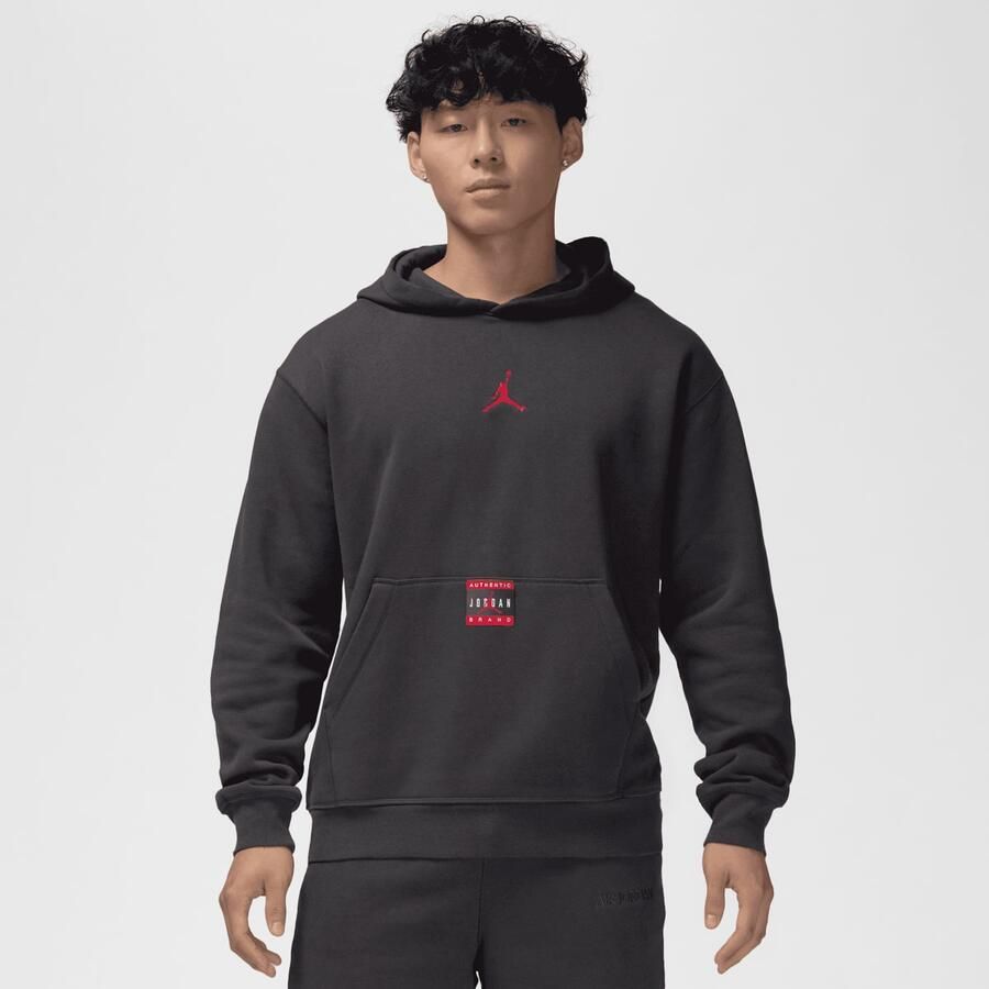 Jordan Brooklyn Fleece pink glaze white Men Hoodies & Sweaters zwart Maat XL Kleding - Foto 3