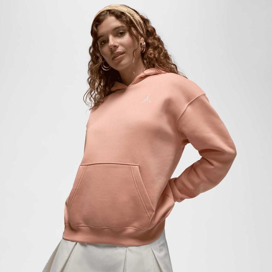 Jordan Brooklyn Fleece Hoodie Wo Hoodies & Sweaters lichtroze Maat XS Kleding - Foto 3