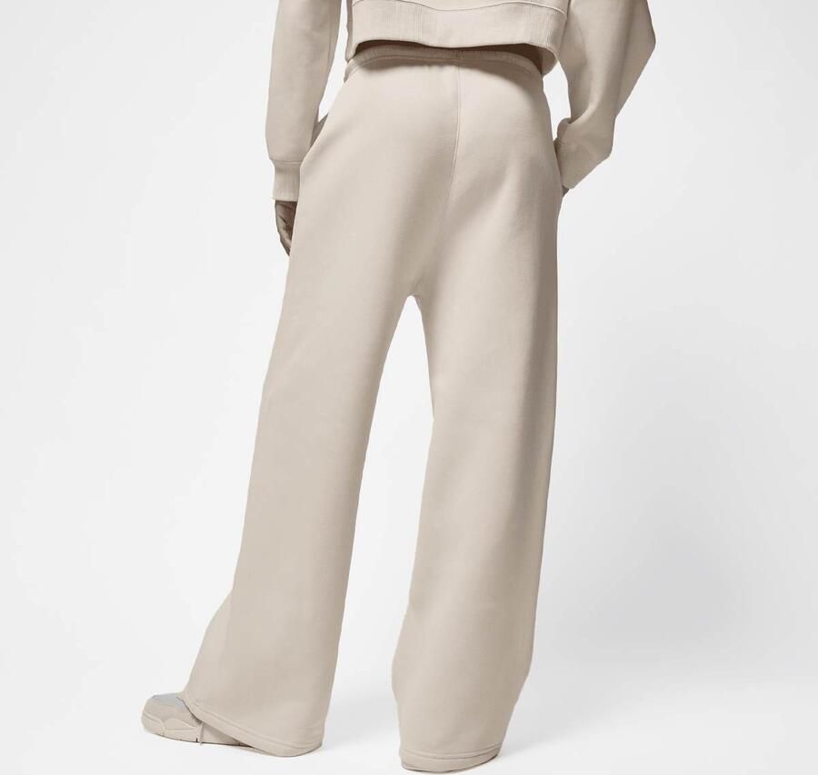 Jordan Brooklyn Fleece Open-Hem Pants Wo Trainingsbroeken beige Maat XS Kleding - Foto 2