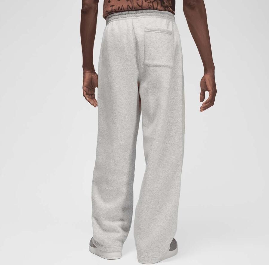 Jordan Brooklyn Fleece Oversized Open-Hem Pants Men Trainingsbroeken grijs Maat XL Kleding - Foto 2