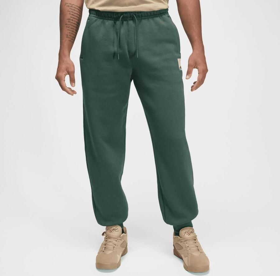 Jordan Brooklyn Fleece Pants Men Trainingsbroeken groen Maat XL Kleding - Foto 3