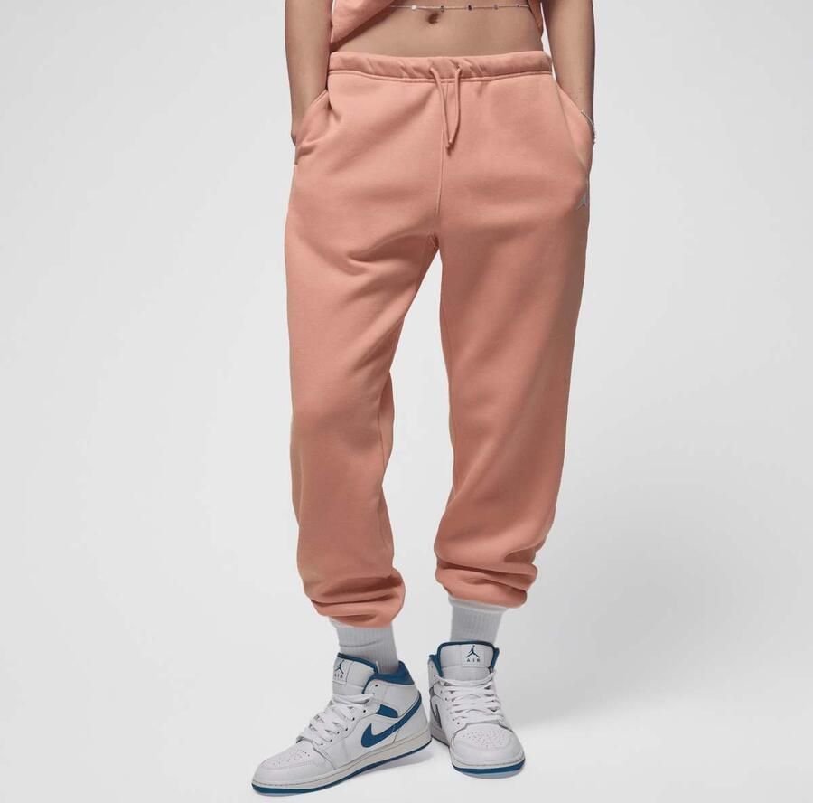 Jordan Brooklyn Fleece Pants Wo Trainingsbroeken lichtroze Maat XS Kleding - Foto 3