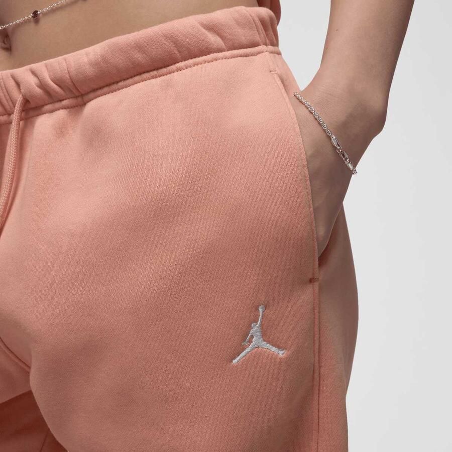 Jordan Brooklyn Fleece Pants Wo Trainingsbroeken lichtroze Maat XS Kleding