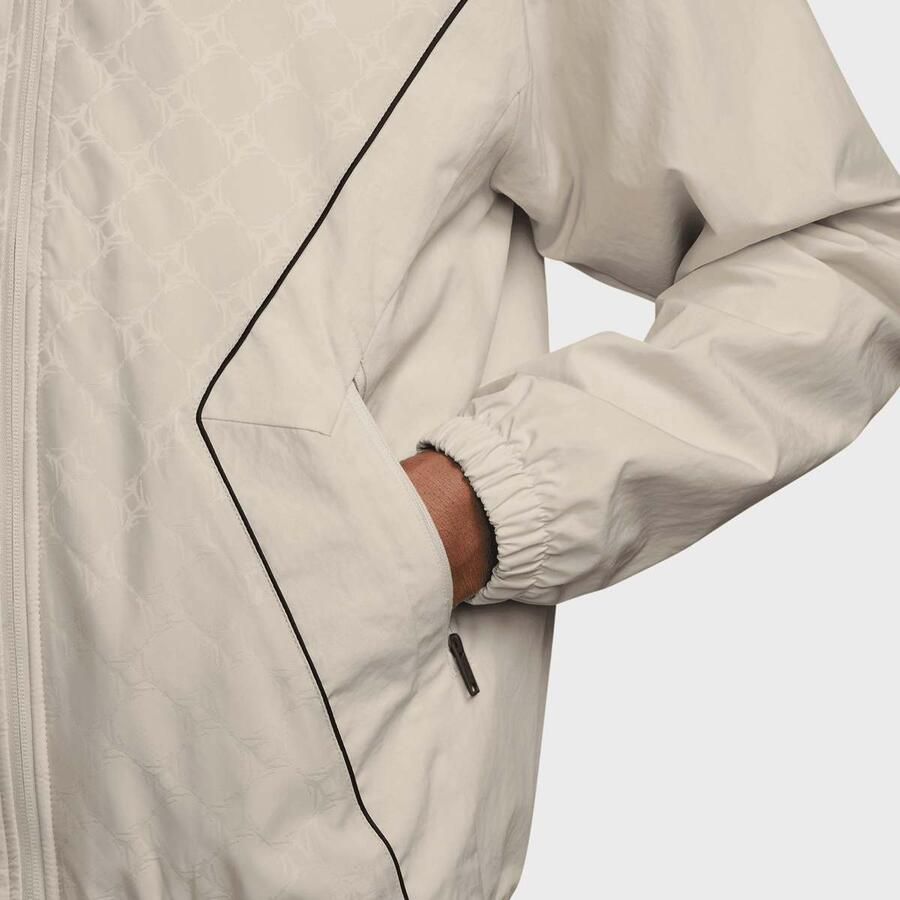 Jordan Brooklyn Jacket Men Windbreakers beige Maat XL Kleding - Foto 2