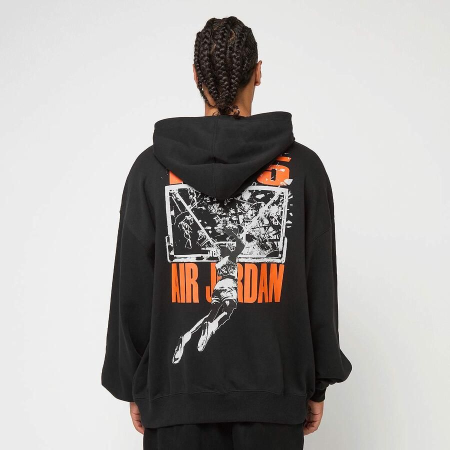 Jordan Brooklyn Men Hoodies & Sweaters zwart Maat XL Kleding