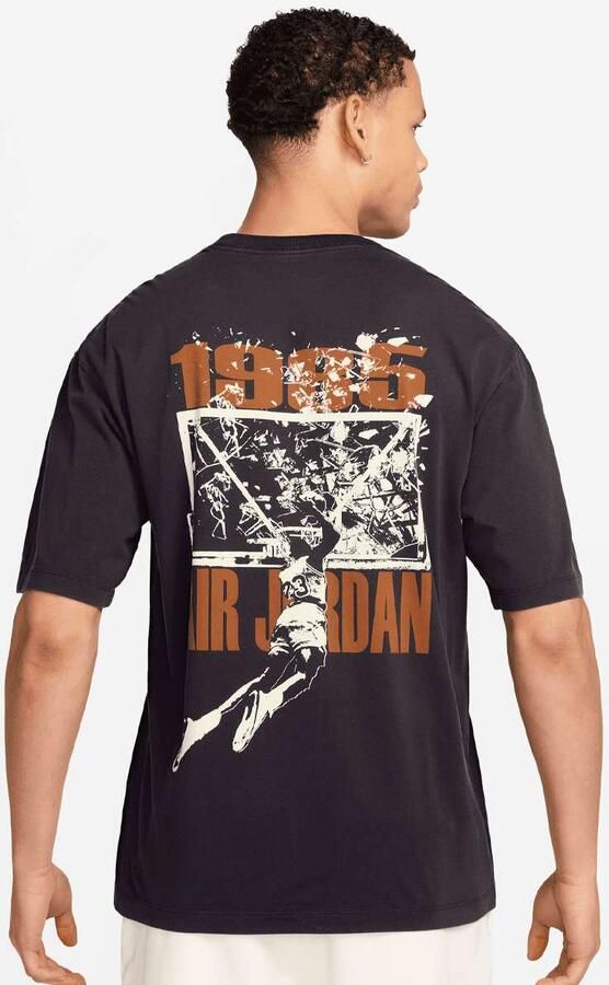 Jordan Brooklyn Men T-Shirts & Polo's grijs Maat XL Kleding - Foto 3