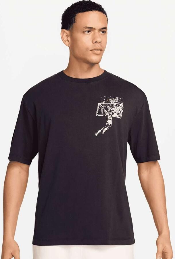 Jordan Brooklyn Men T-Shirts & Polo's grijs Maat XL Kleding - Foto 2