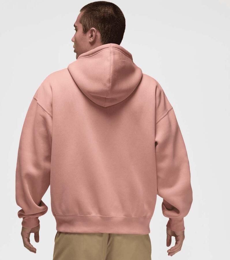 Jordan Brooklyn Oversized Full-Zip Hoodie Hoodies & Sweaters lichtroze Maat XL Kleding - Foto 2
