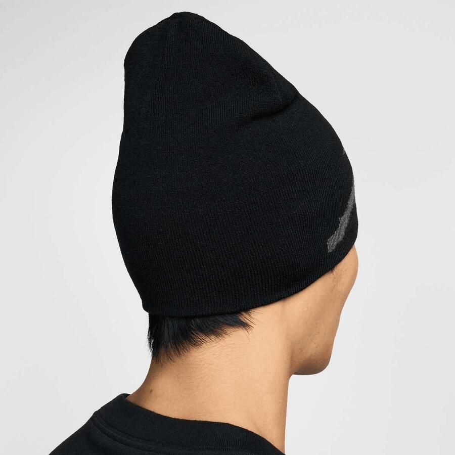 Jordan Brooklyn Peak Beanie Unisex Mutsen zwart Maat ONE SIZE Accessoires - Foto 2