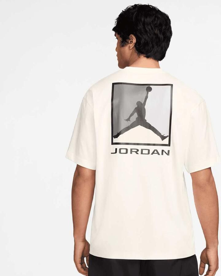 Jordan Brooklyn Shortsleeve Crew Men T-Shirts & Polo's beige Maat XL Kleding - Foto 3