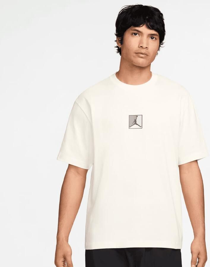 Jordan Brooklyn Shortsleeve Crew Men T-Shirts & Polo's beige Maat XL Kleding - Foto 2