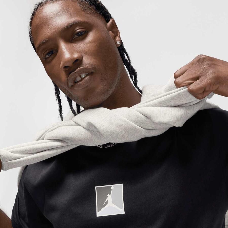 Jordan Brooklyn T-Shirt Men T-Shirts & Polo's zwart Maat XL Kleding - Foto 2