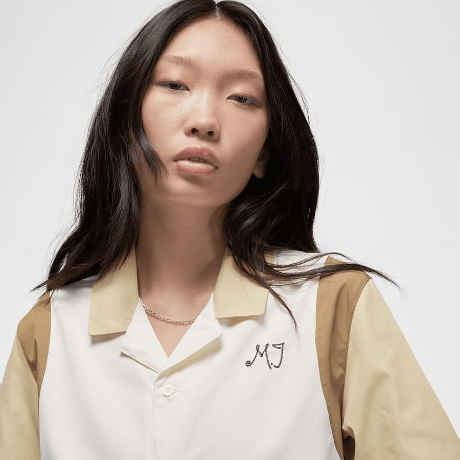 Jordan Button-up Shirt T-shirts sail team gold brown kelp maat: XS beschikbare maaten:XS S M L - Foto 2