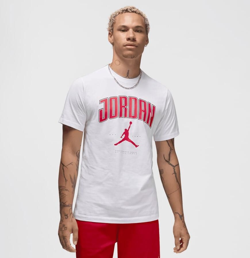 Jordan City 88 Short Sleeve Crew T-Shirt Men T-Shirts & Polo's wit Maat XL Kleding - Foto 2