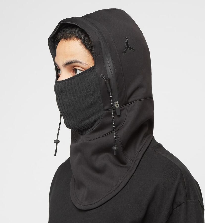 Jordan Convertible Hood Unisex Mutsen zwart Maat L XL Accessoires - Foto 3