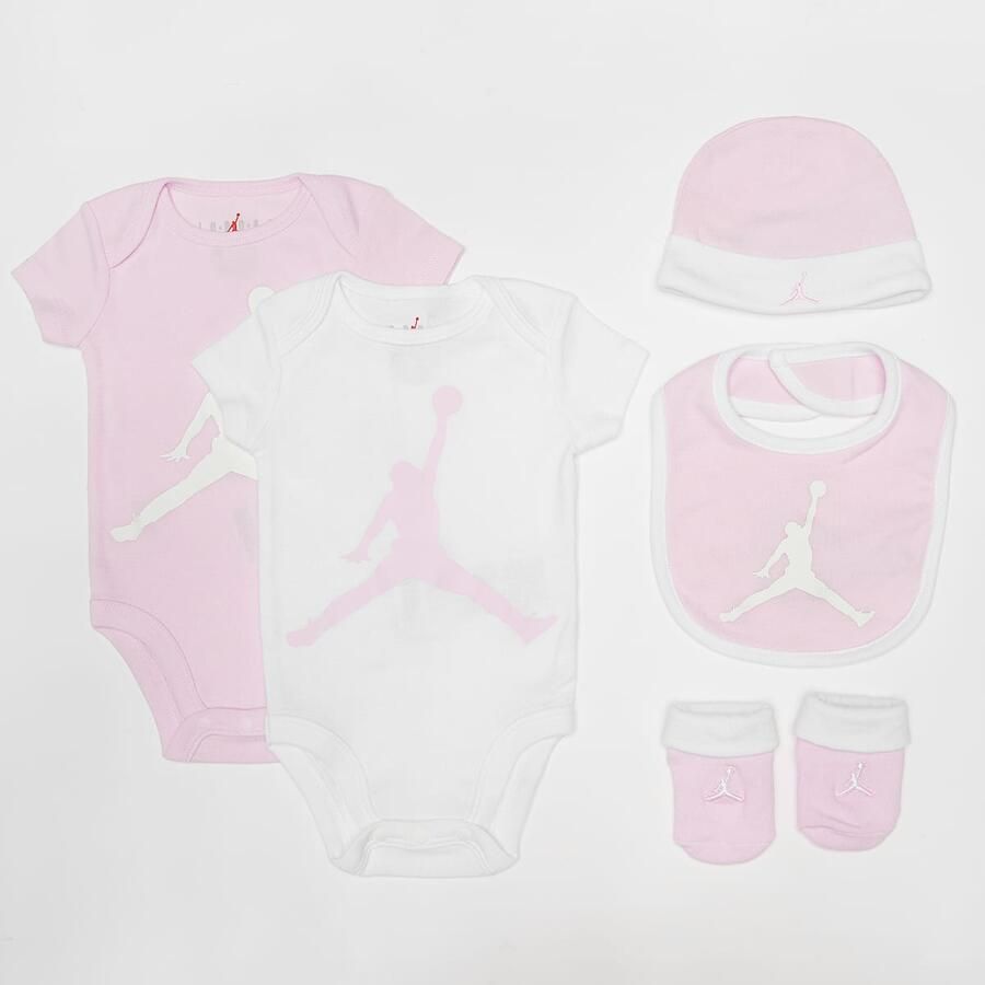 Jordan Core Set (5 Piece) Unisex Baby Rompers & Sets lichtroze Maat 6M-12M Kleding - Foto 3