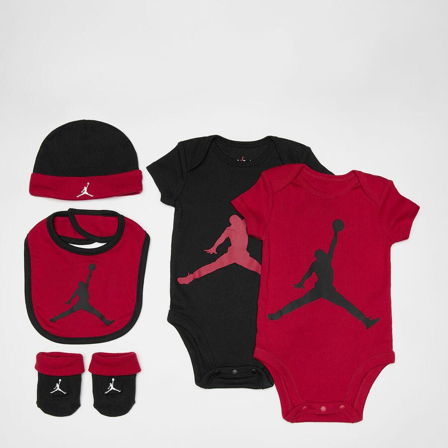Jordan Core Set (5 Pack) Baby sets Kids gym red maat: 6m-12m beschikbare maaten:0m-6m-12m - Foto 3