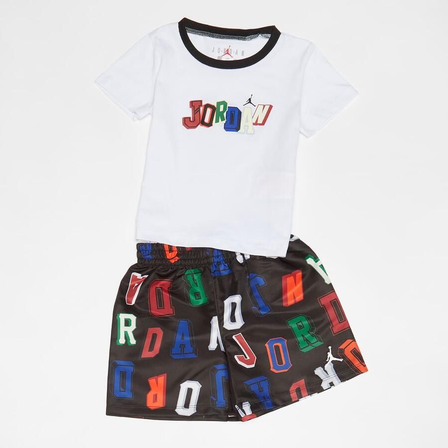 Jordan Court Of Legends T-Shirt Shorts Set (2 Piece) Unisex Baby Rompers & Sets multicolor M Kleding - Foto 3