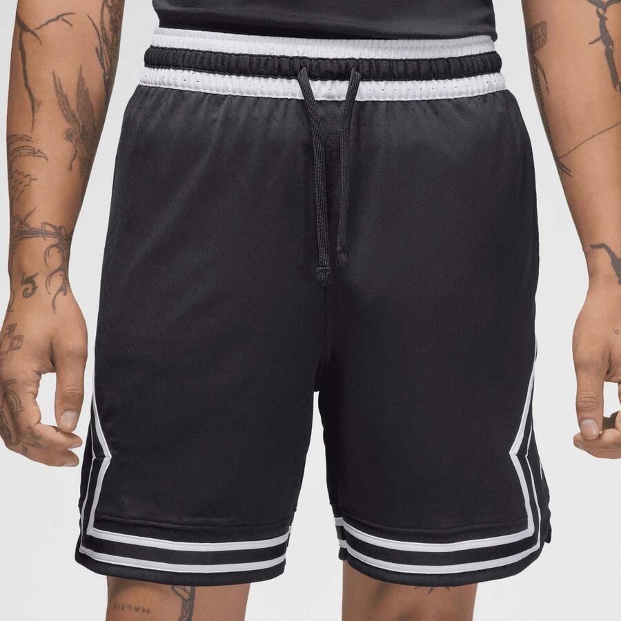 Jordan Dri-FIT Diamond Mesh-Shorts men Sportshorts zwart Maat XXL Kleding